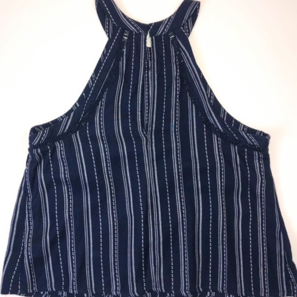 Mossimo Supply Co. Navy Halter Top - Picture 4 of 4